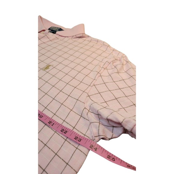 Polo Ralph Lauren Rare Pink Pony Large Polo‎ Collared Men Shirt - Picture 5 of 6